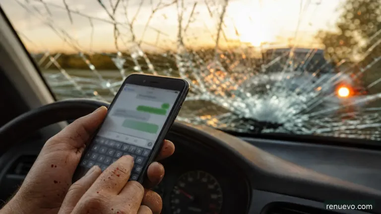 Podrá Este Brutal Anuncio De 30 Segundos Lograr Que Finalmente Cambies El Hábito De Revisar El Celular Mientras Conduces?