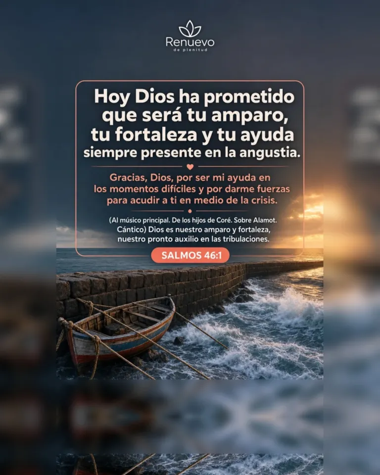 promesa-122-bb0e10d6-2baa-4bcd-80e0-fe503748bdbe - Renuevo De Plenitud será tu amparo, tu fortaleza y tu ayuda siempre presente en la angustia (Salmos 46:1)