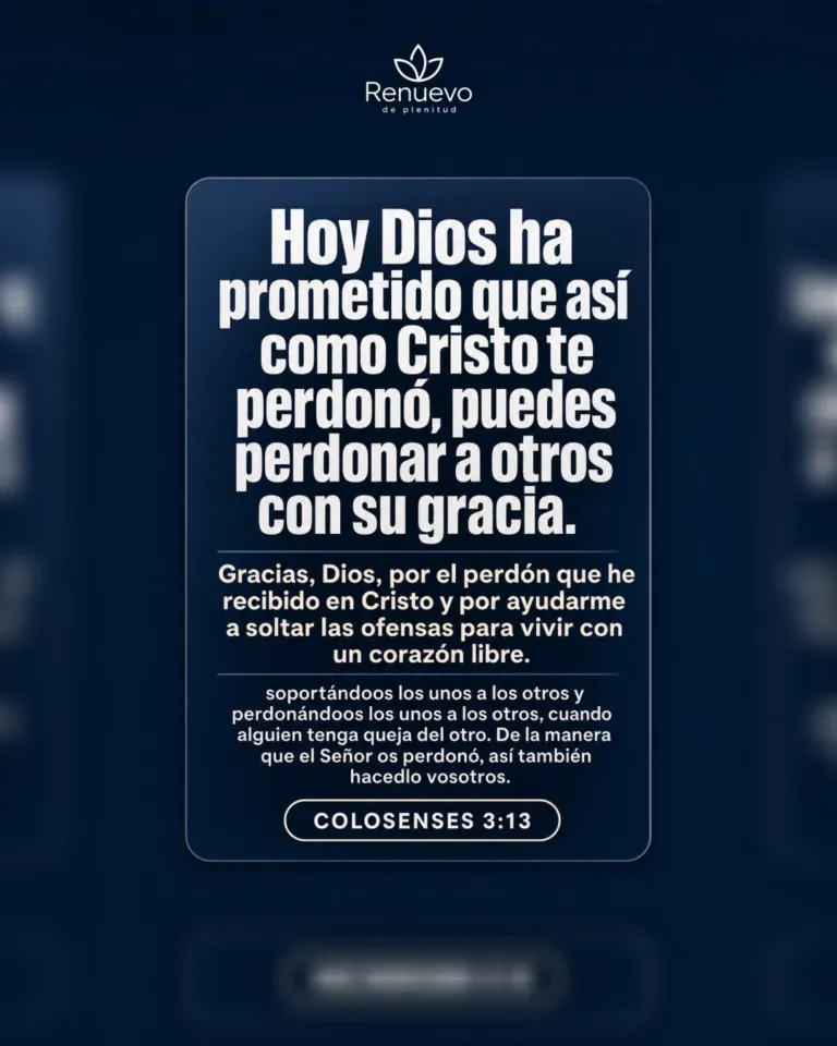promesa-146-09ec57eb-c245-44c3-a68c-2103bf6786ff - Renuevo De Plenitud así como Cristo te perdonó, puedes perdonar a otros con su gracia (Colosenses 3:13)