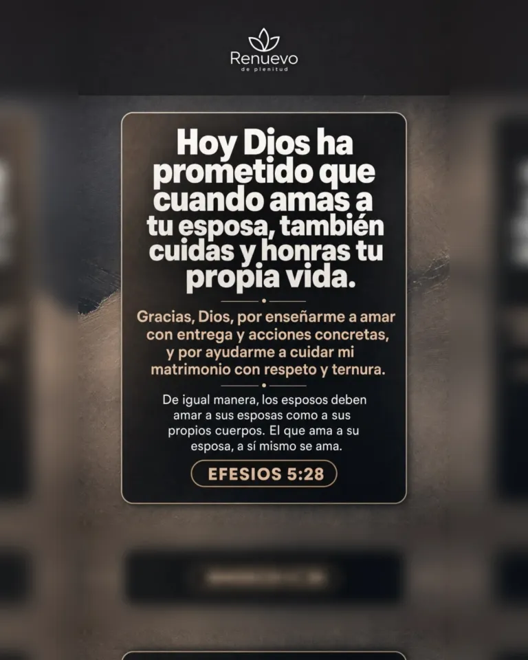 promesa-164-1e6831c8-20e1-4337-afc4-1eadd5776f7c - Renuevo De Plenitud cuando amas a tu esposa, también cuidas y honras tu propia vida (Efesios 5:28)