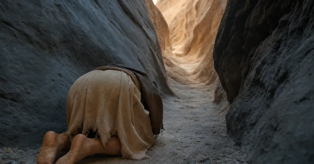 La bajada del orgullo abre la puerta de la dirección. Salmos 25:9