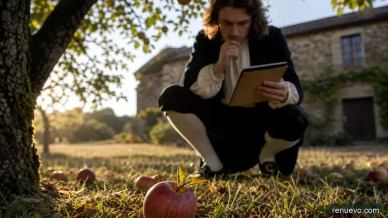 Solo Newton se preguntó Por qué?
