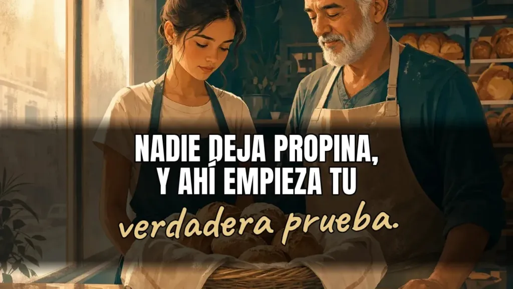 La canasta junto a la vitrina: ayuda sin que todos lo noten