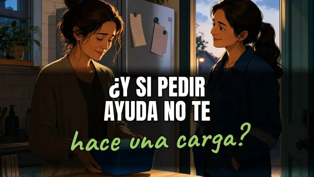 El recipiente azul: deja que alguien te sostenga hoy a ti