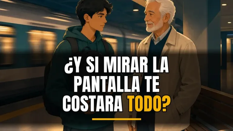 La parada del metro: suelta la pantalla antes de bajar en lo que importa