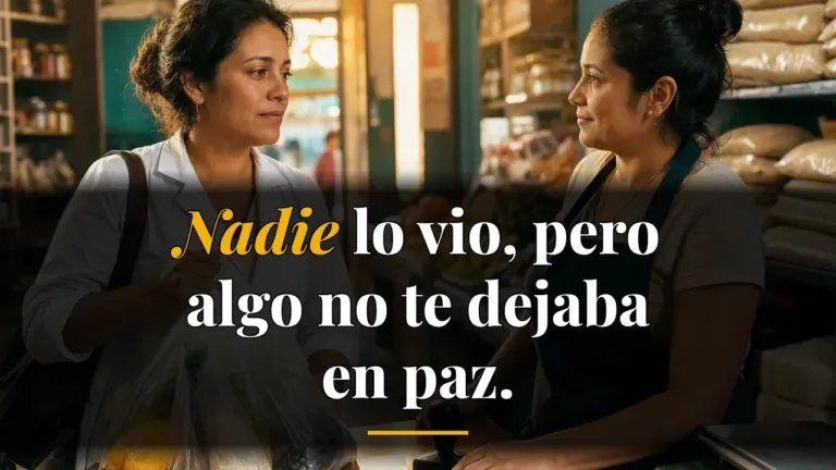 ¿Dejas que un inocente cargue la sospecha que te pertenece a ti?