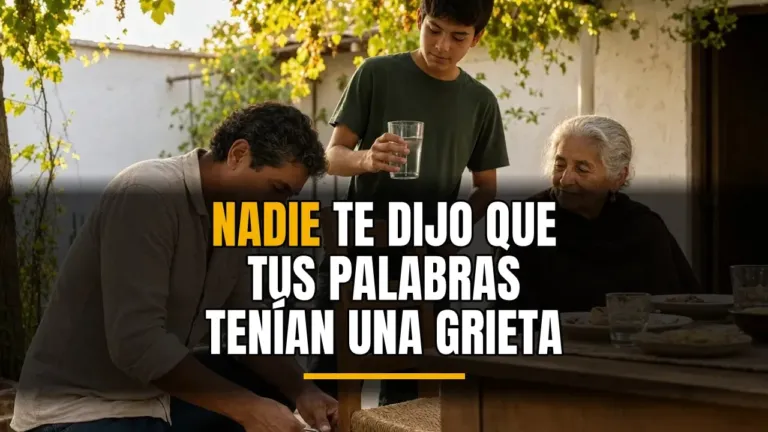 Antes de exigir a otros, revisa tu propia paja hoy