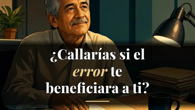 reflexion-3c08a55f-7fed-4fe6-9b69-c3cee86e8384-gancho - Renuevo De Plenitud Cuando un error te favorece, la honestidad trae paz