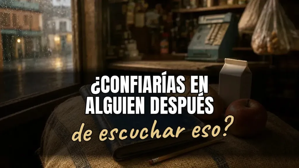 La libreta azul: no sueltes a un amigo por un chisme en la fila