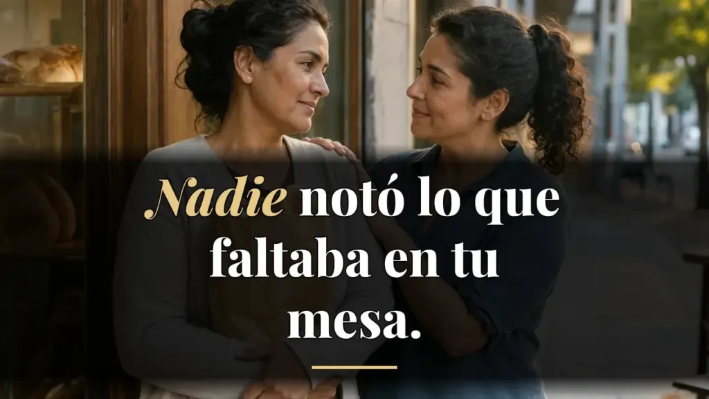 Pan tibio en la mesa: no cierres la puerta a quien no ves