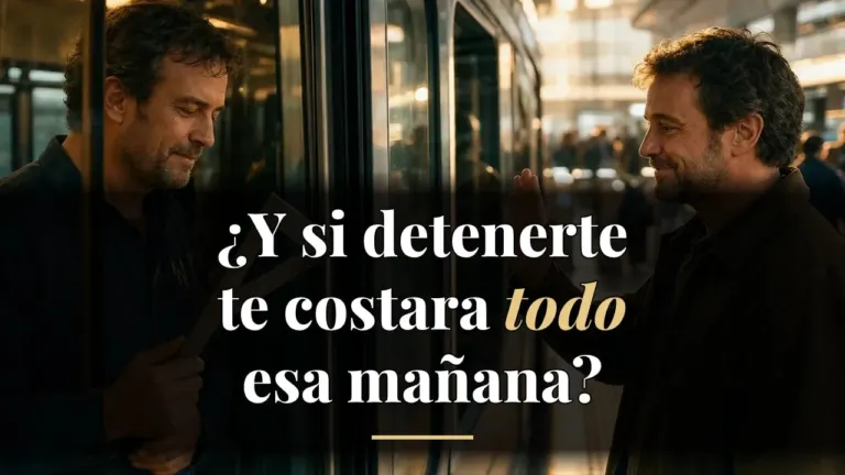 reflexion-a4d6819c-fef7-4766-9a32-b7b737ae786a-gancho - Renuevo De Plenitud Detenerte cuesta un minuto; esquivarlo te cuesta la mano que salva tu