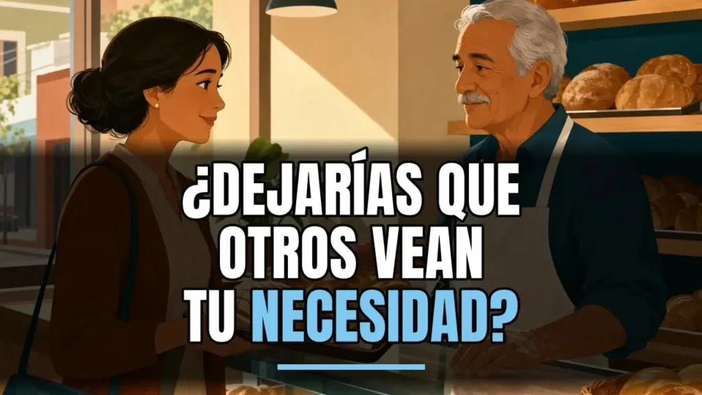 ¿Aceptarías ayuda hoy aunque tu orgullo diga que no?