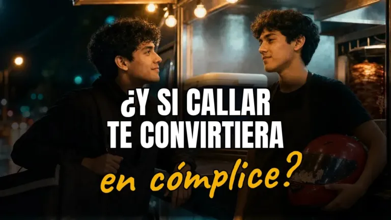 Tu silencio cuesta barato, pero hunde al amigo acusado sin culpa