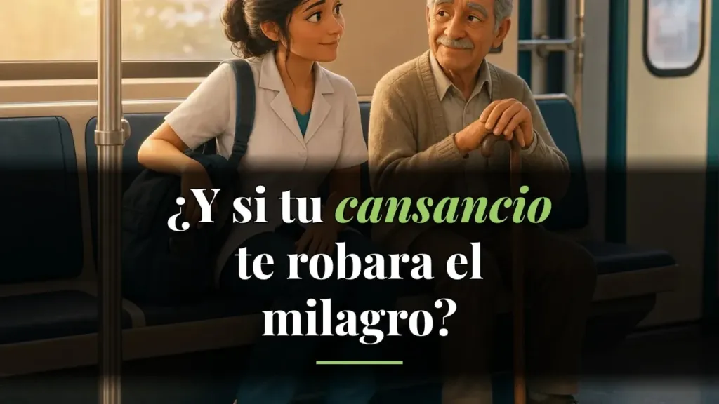¿Te desconectas tan cansado que no ves al que cae a tu lado?