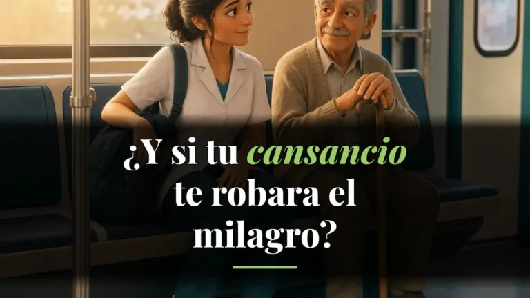 ¿Te desconectas tan cansado que no ves al que cae a tu lado?