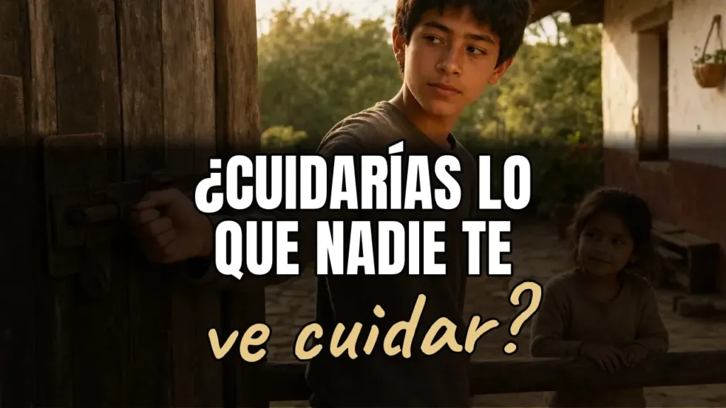 ¿Qué tarea pequeña pospones que deja en riesgo a tu familia?