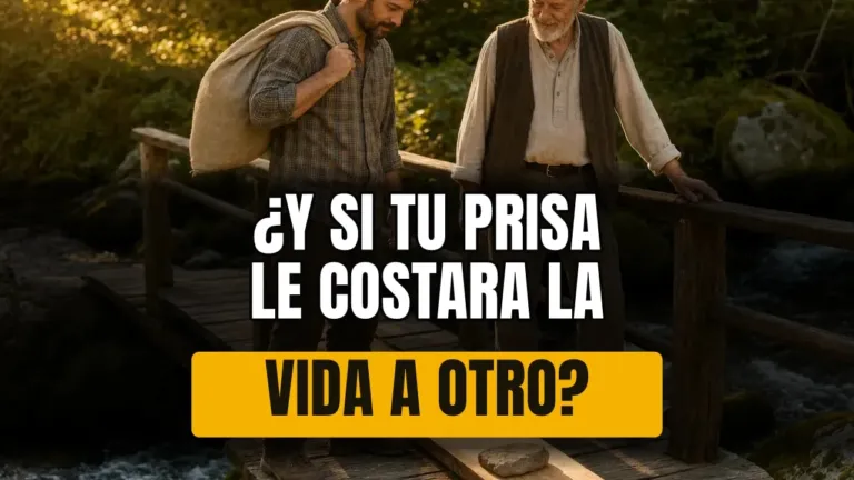 ¿Dices voy ocupado ante el tablón suelto que otro pisará?