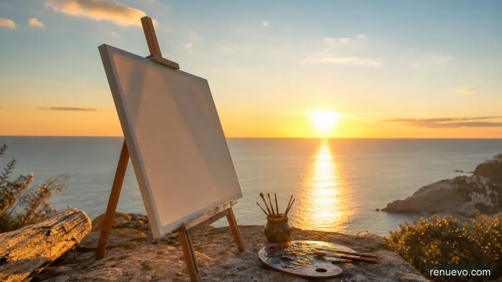 Reflexiones: El artista supremo pinta cada día.
