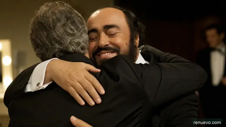 Esta es una conmovedora historia que se refiere a dos de los tres tenores  que emocionaron al mundo cantando juntos.