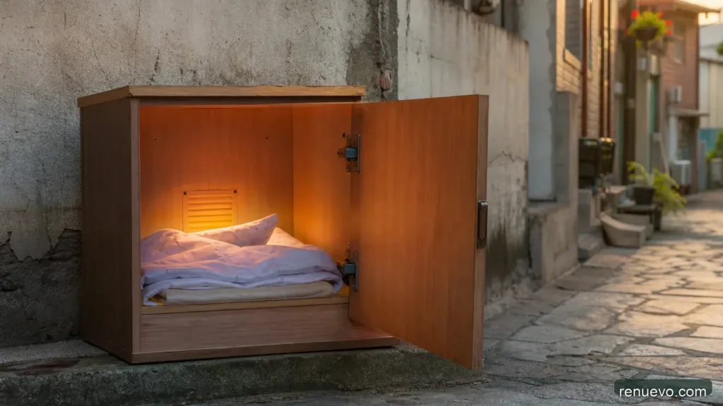 Ves Esta Caja? Ahí Es Donde Abandonan a Los Bebés. Pero Es Lo Más Extraordinario Que Verás Esta Semana.